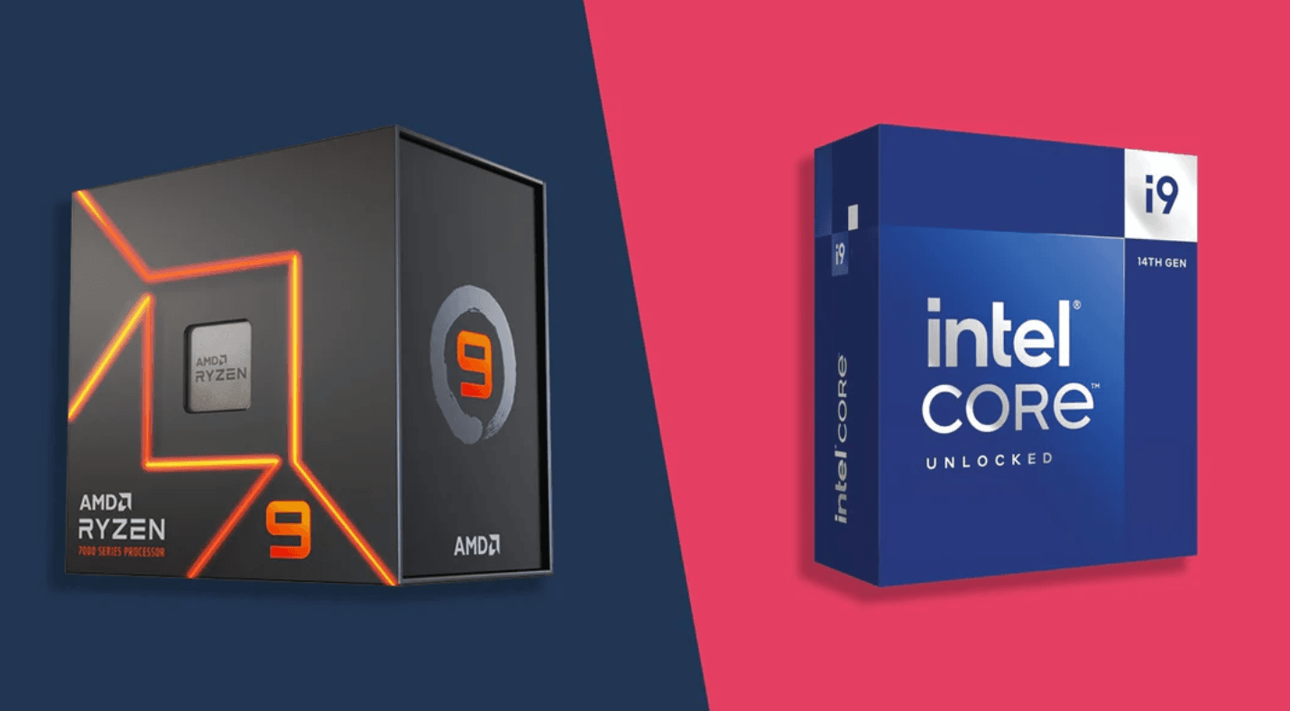 AMD stock and Intel stock