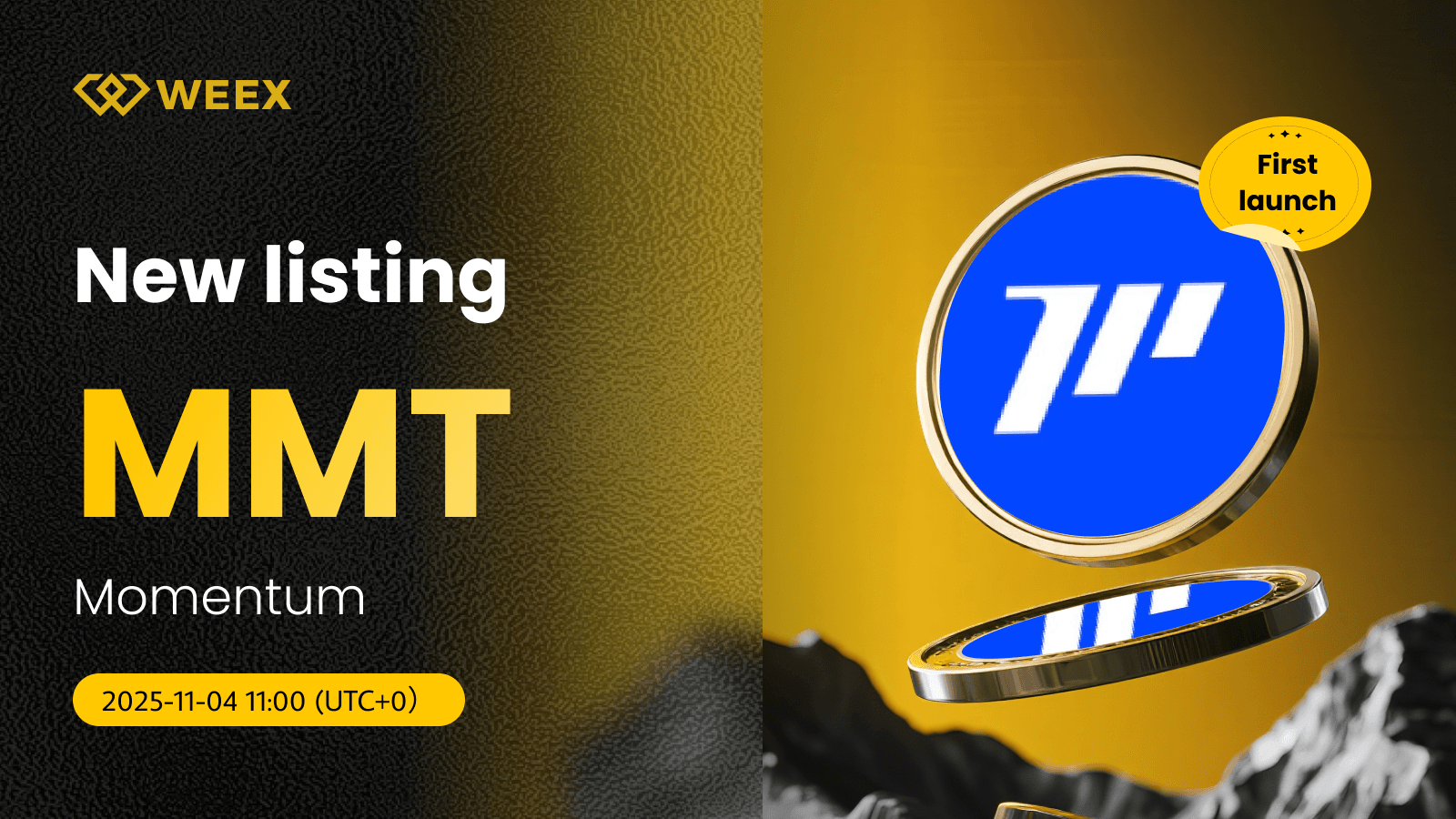 MMT USDT Spot Trading Launches on WEEX for Momentum (MMT) Coin