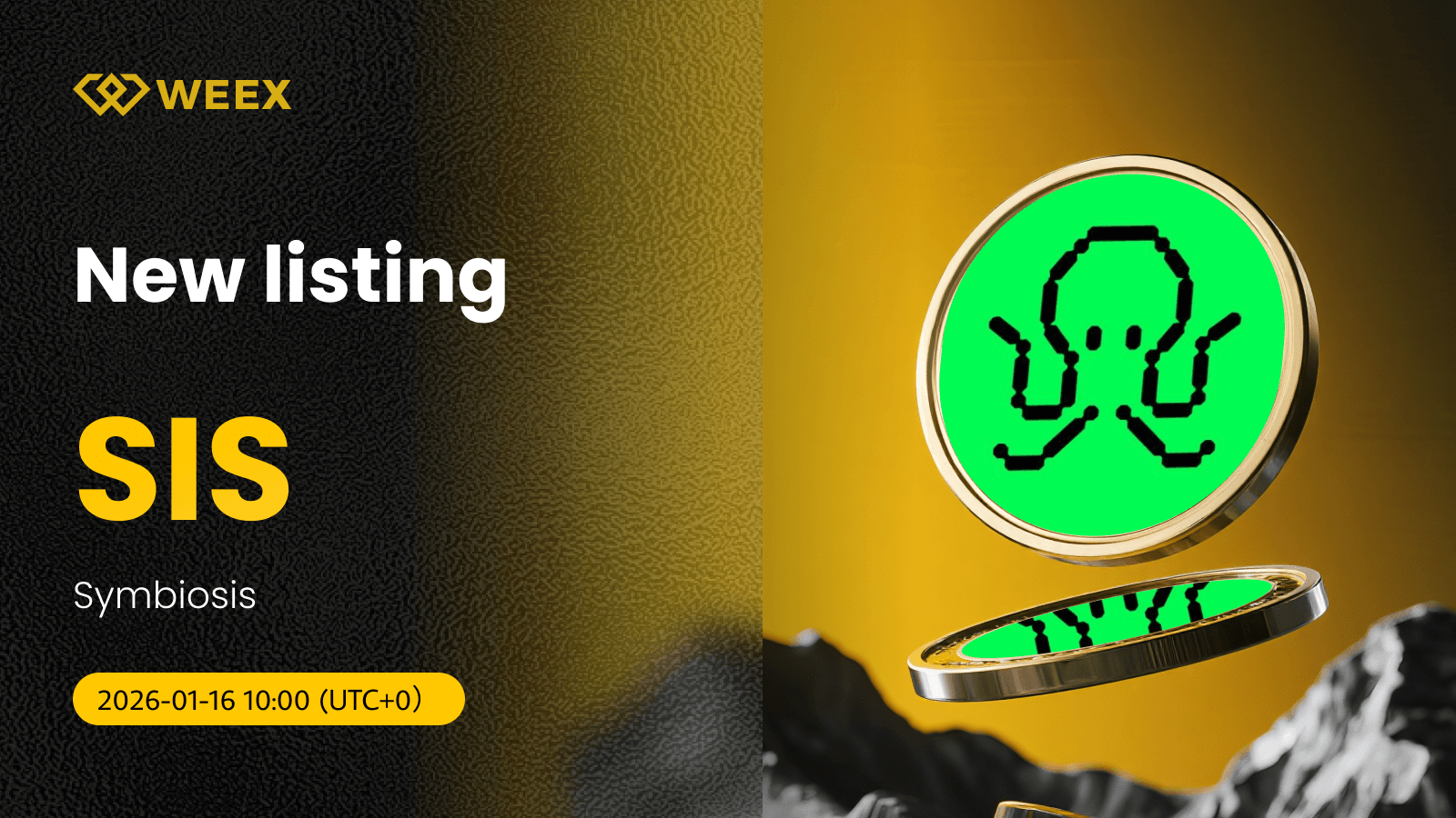 SIS USDT Trading Pair Live: Symbiosis Listed on WEEX Spot